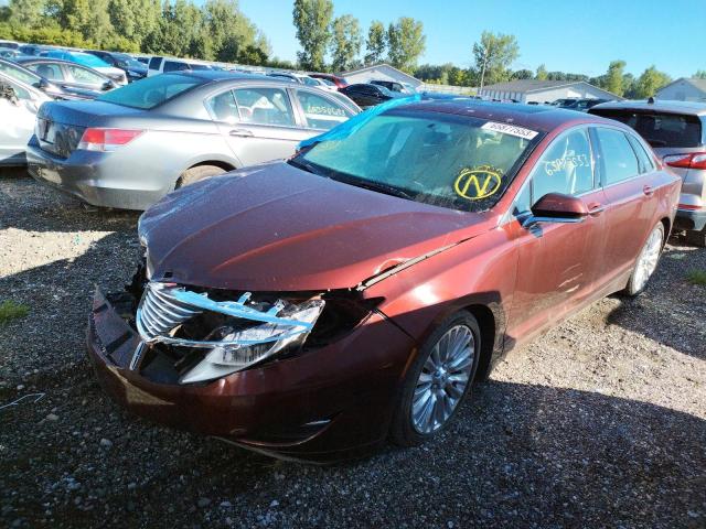 LINCOLN MKZ 2015 with VIN 3LN6L2G99FR605060 - Photo from auction