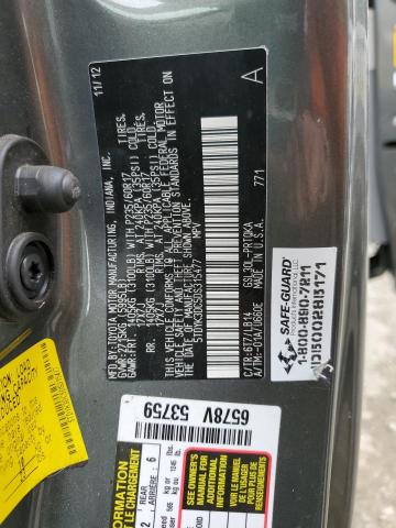 Photo 14 from auction – 2013 TOYOTA SIENNA XLE with VIN 5TDYK3DC5DS315477