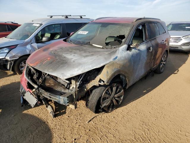 KIA SORENTO EX 2016 with VIN 5XYPHDA5XGG165065 - Photo from auction
