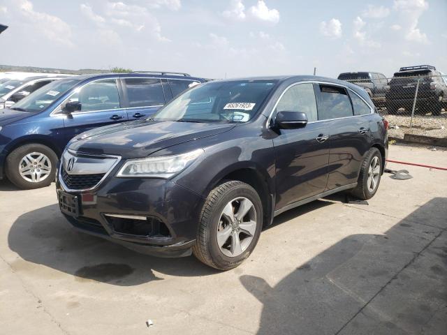ACURA MDX 2015 with VIN 5FRYD4H20FB021802 - Photo from auction