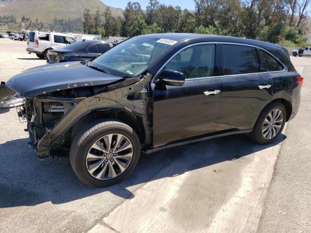 ACURA MDX TECHNO 2014 with VIN 5FRYD4H41EB025423 - Photo from auction