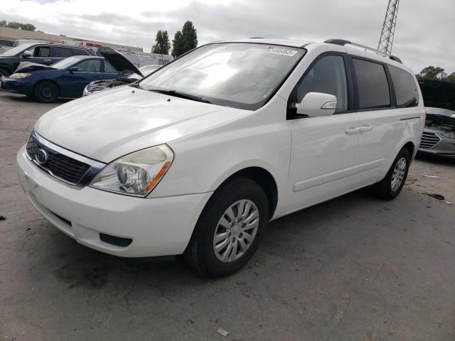 KIA SEDONA LX 2012 with VIN KNDMG4C7XC6480577 - Photo from auction