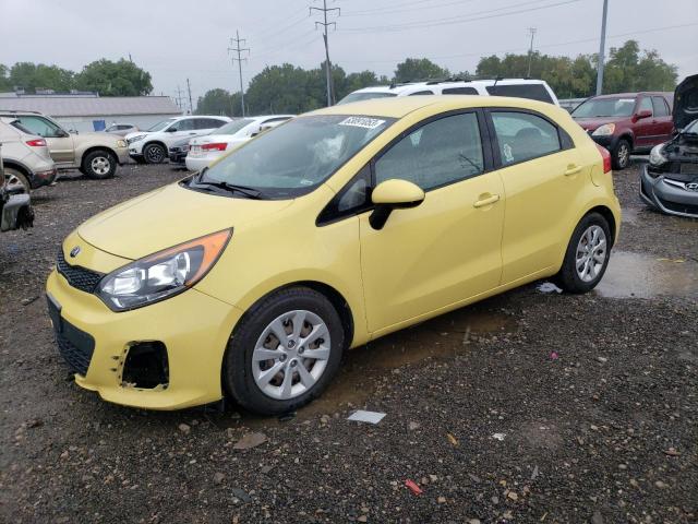 KIA RIO LX 2016 with VIN KNADM5A38G6686241 - Photo from auction