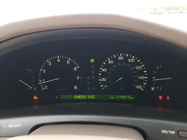 Photo 9 from auction – 2000 LEXUS LS 400 with VIN JT8BH28F4Y0172774