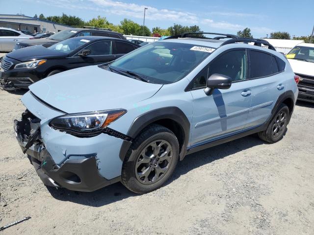 SUBARU CROSSTREK 2021 with VIN JF2GTHSC1MH293542 - Photo from auction