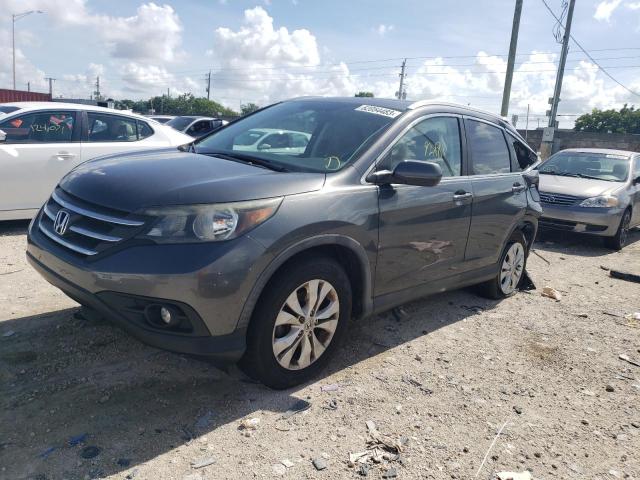 HONDA CR-V EXL 2012 with VIN 5J6RM3H77CL028163 - Photo from auction