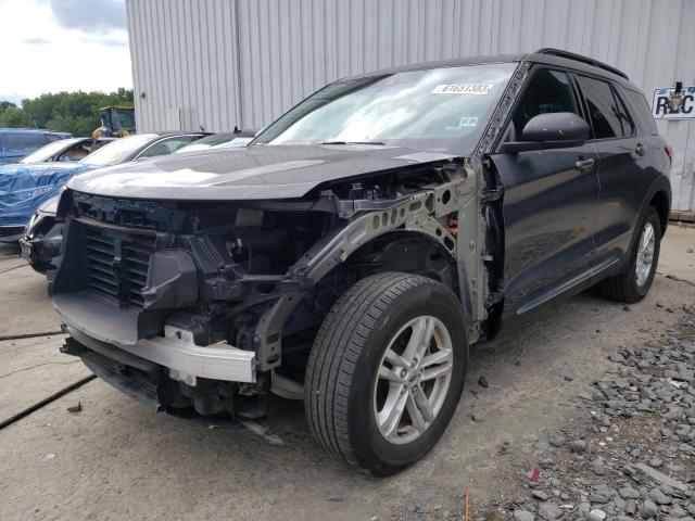 FORD EXPLORER X 2021 with VIN 1FMSK8DH3MGA01167 - Photo from auction