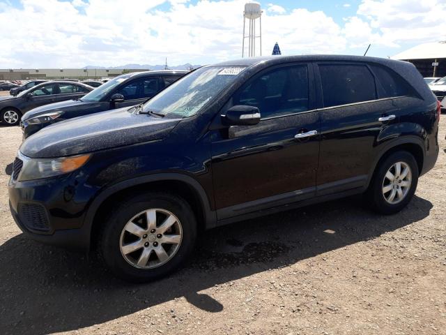 KIA SORENTO LX 2013 with VIN 5XYKT3A10DG367408 - Photo from auction