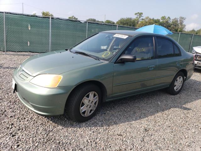 HONDA CIVIC LX 2003 with VIN 2HGES16523H592172 - Photo from auction