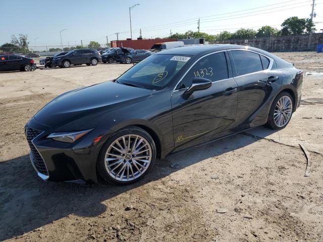 LEXUS IS 300 2022 with VIN JTHDA1D24N5120781 - Photo from auction