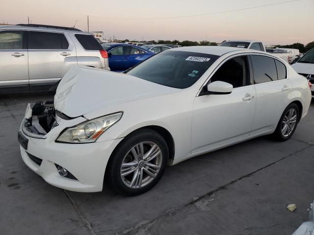 INFINITI G25 BASE 2012 with VIN JN1DV6AP3CM812734 - Photo from auction