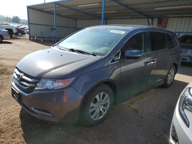 HONDA ODYSSEY EX 2015 with VIN 5FNRL5H60FB059886 - Photo from auction