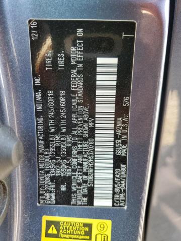Photo 14 from auction – 2017 TOYOTA HIGHLANDER with VIN 5TDBZRFH2HS370780