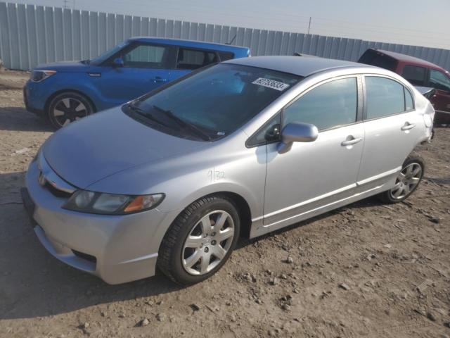 HONDA CIVIC LX 2011 with VIN 19XFA1F5XBE044100 - Photo from auction
