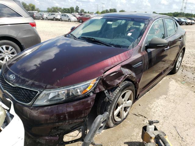 KIA OPTIMA LX 2014 with VIN 5XXGM4A72EG297753 - Photo from auction