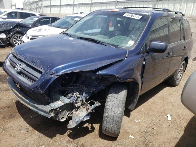 Photo 1 from auction – 2004 HONDA PILOT EXL with VIN 2HKYF185X4H545140