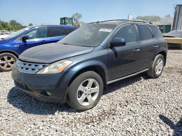 NISSAN MURANO SL 2004 with VIN JN8AZ08TX4W216194 - Photo from auction