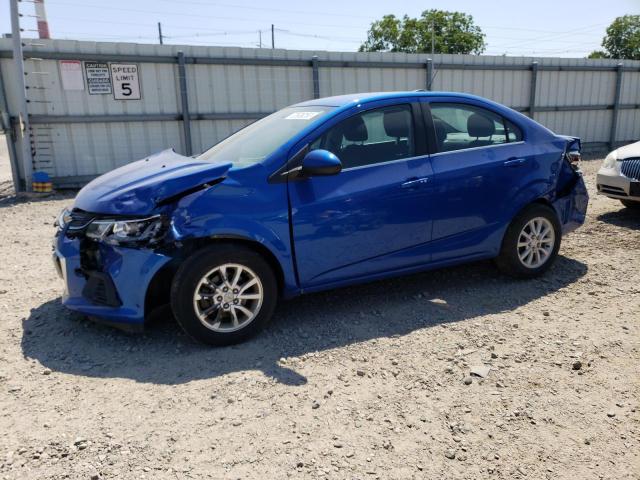 CHEVROLET SONIC LT 2018 with VIN 1G1JD5SH1J4100037 - Photo from auction