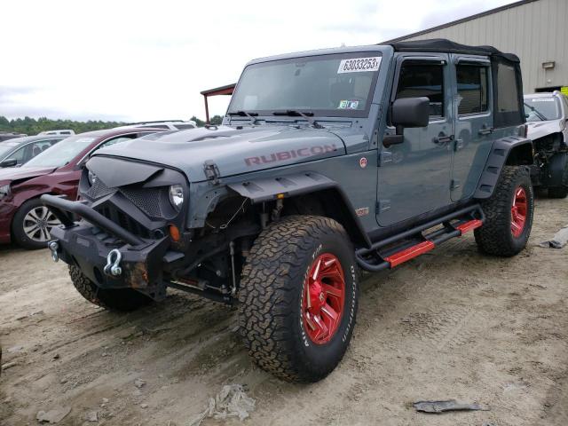 JEEP WRANGLER U 2013 with VIN 1C4BJWFG7DL691268 - Photo from auction