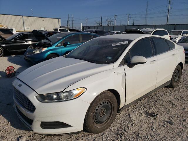 FORD FUSION S 2014 with VIN 3FA6P0G73ER338899 - Photo from auction