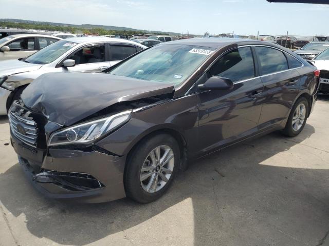 HYUNDAI SONATA SE 2015 with VIN 5NPE24AF3FH189006 - Photo from auction