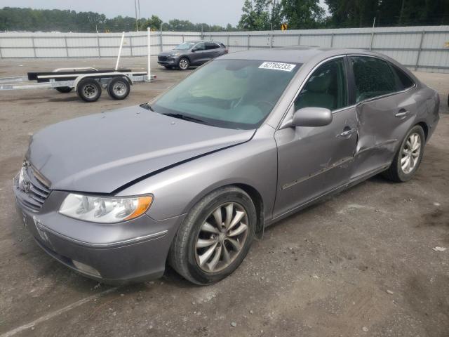 HYUNDAI AZERA SE 2007 with VIN KMHFC46F77A155293 - Photo from auction