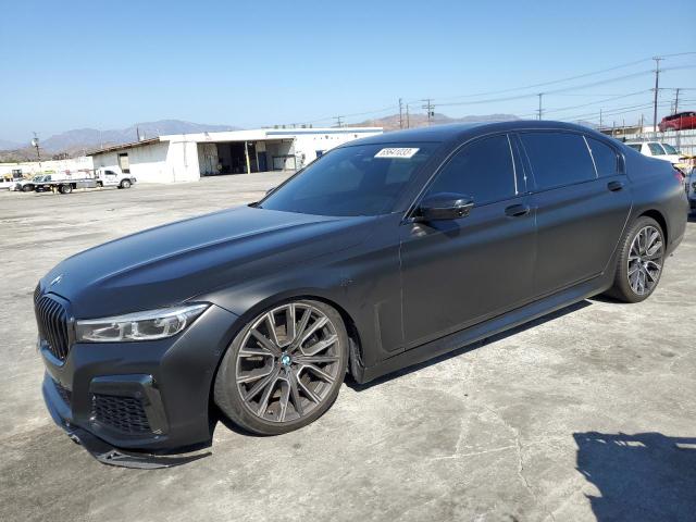 BMW 750 XI 2021 with VIN WBA7U2C04MCF87477 - Photo from auction