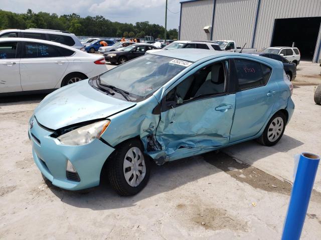 TOYOTA PRIUS C 2013 with VIN JTDKDTB32D1051344 - Photo from auction