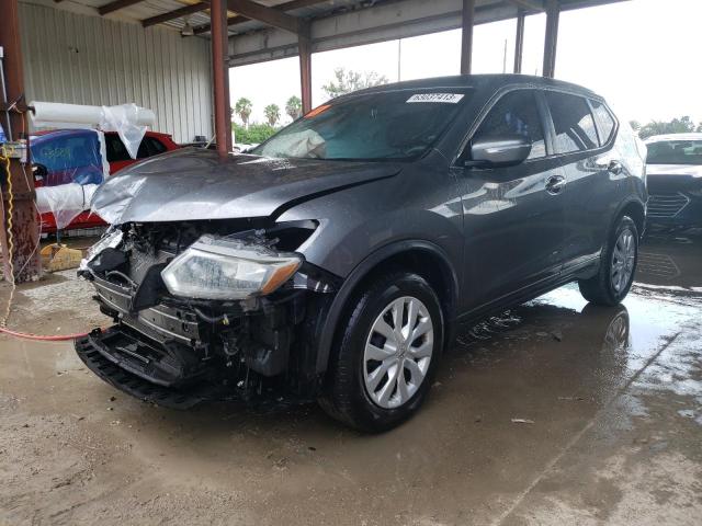 NISSAN ROGUE S 2015 with VIN KNMAT2MT7FP572727 - Photo from auction