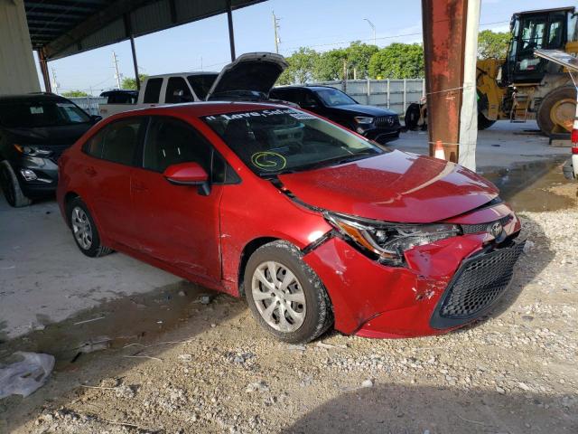 Photo 4 from auction – 2021 TOYOTA COROLLA LE with VIN JTDEPMAE9MJ176080