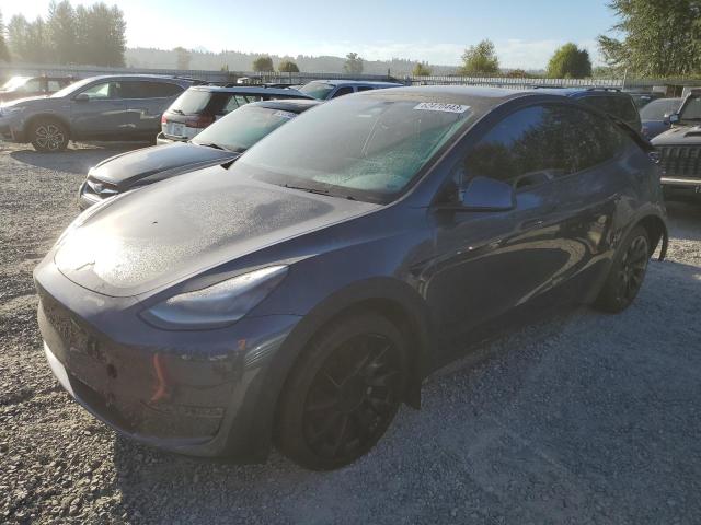 TESLA MODEL Y 2020 with VIN 5YJYGDEE7LF016356 - Photo from auction