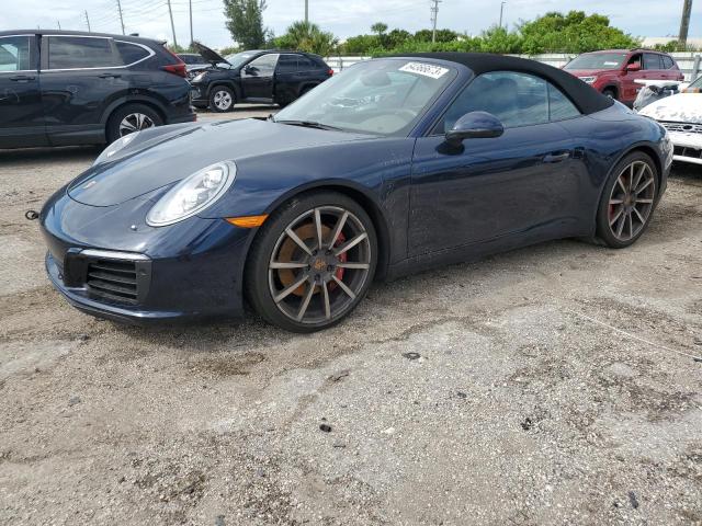 PORSCHE 911 CARRER 2017 with VIN WP0CB2A93HS154153 - Photo from auction