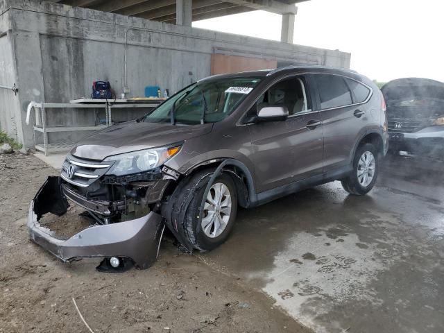 HONDA CR-V EXL 2014 with VIN 2HKRM3H71EH554608 - Photo from auction