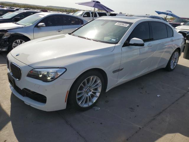 BMW 740 LXI 2015 with VIN WBAYF4C59FD874040 - Photo from auction