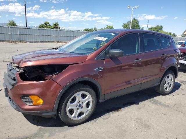 FORD ESCAPE S 2018 with VIN 1FMCU0F7XJUB25230 - Photo from auction