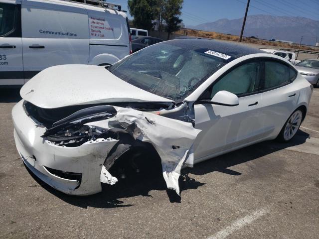 TESLA MODEL 3 2022 with VIN 5YJ3E1EA9NF154107 - Photo from auction