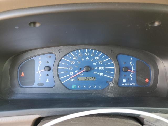 Photo 9 from auction – 2001 TOYOTA SIENNA CE with VIN 4T3ZF19C61U360332