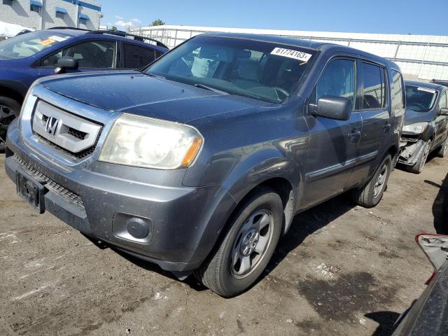 HONDA PILOT LX 2011 with VIN 5FNYF4H21BB068858 - Photo from auction