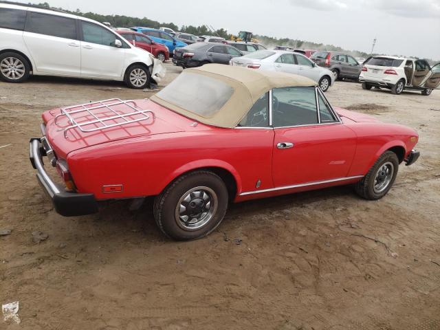 Photo 3 from auction – 1982 FIAT 124 SPIDER with VIN ZFAAS00B3C5001240
