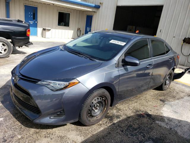TOYOTA COROLLA L 2019 with VIN 5YFBURHE7KP902798 - Photo from auction