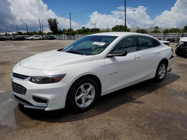 CHEVROLET MALIBU LS 2017 with VIN 1G1ZB5ST1HF112278 - Photo from auction
