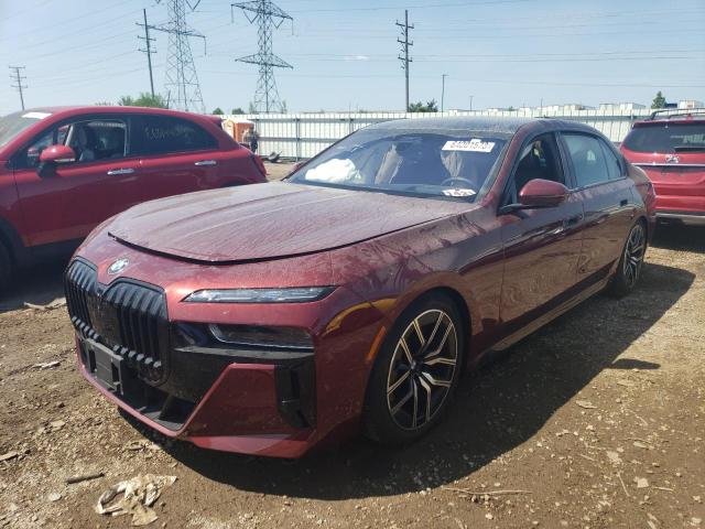 BMW 760 XI 2023 с VIN WBA33EJ01PCL71190 - Снимка от търг