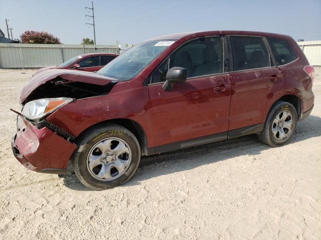 SUBARU FORESTER 2 2016 with VIN JF2SJAAC0GG555859 - Photo from auction