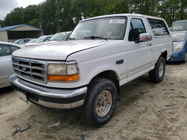 FORD BRONCO U10 1996 with VIN 1FMEU15N2TLB67706 - Photo from auction