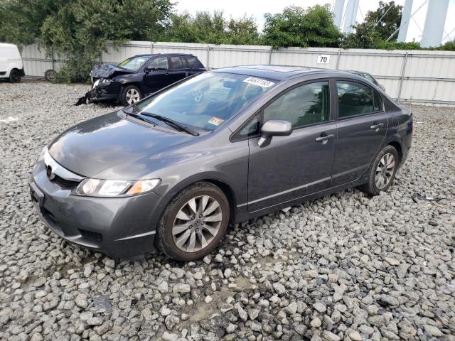 HONDA CIVIC EX 2009 with VIN 19XFA16809E020537 - Photo from auction