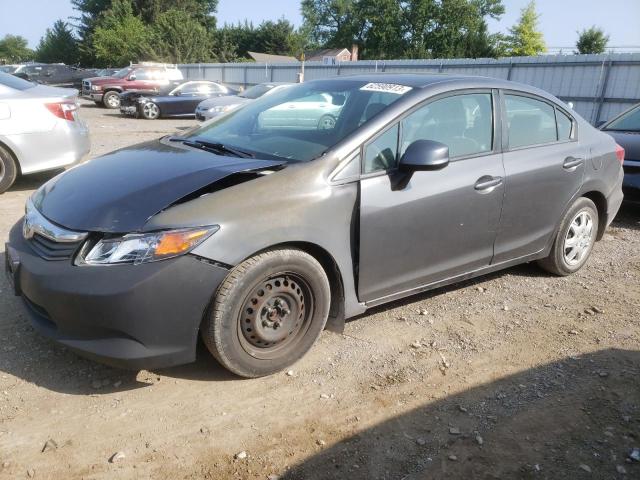 HONDA CIVIC LX 2012 with VIN 2HGFB2F5XCH324951 - Photo from auction