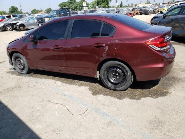 Photo 2 from auction – 2013 HONDA CIVIC LX with VIN 19XFB2F55DE286797
