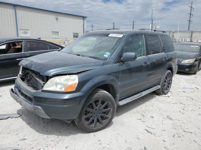 HONDA PILOT EXL 2004 with VIN 5FNYF18564B007758 - Photo from auction
