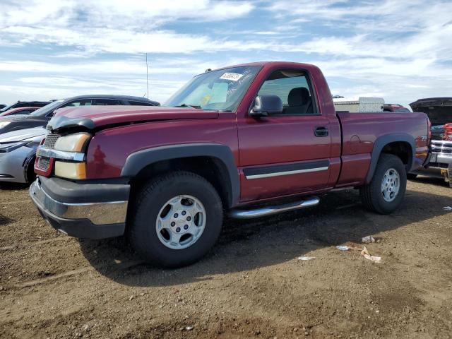 CHEVROLET SILVERADO 2004 with VIN 1GCEK14T54Z288156 - Photo from auction