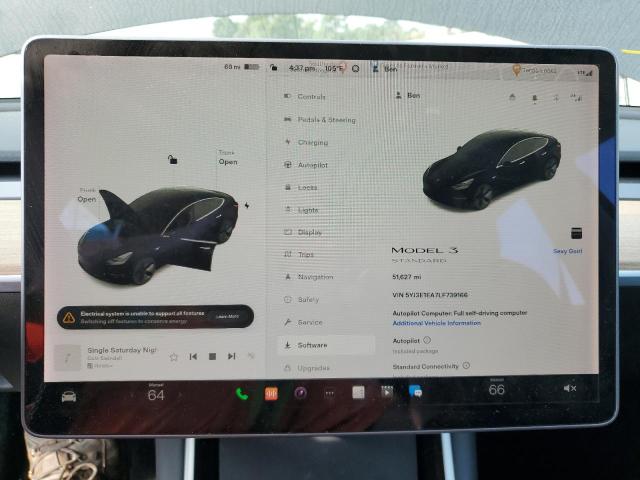 Снимка 9 от търг – 2020 TESLA MODEL 3 с VIN 5YJ3E1EA7LF739166